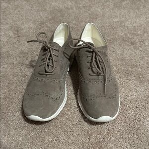 Cole Haan Tan Lace-Up Athletic Shoes